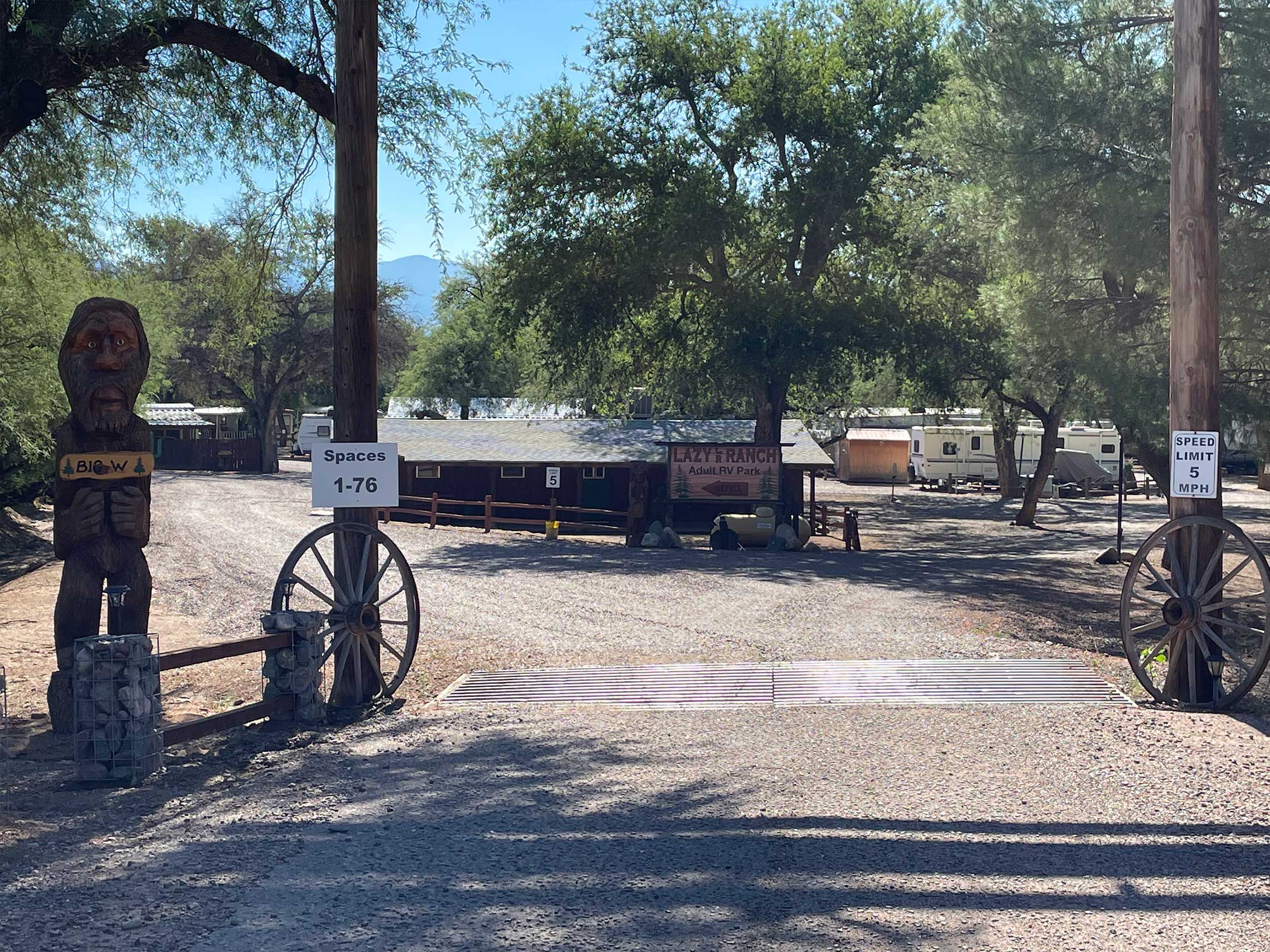 Lazy JR Ranch RV Park Quiet RV Park in Tonto Basin AZ